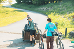 リヤカーでの荷物搬入（2026年春大会）